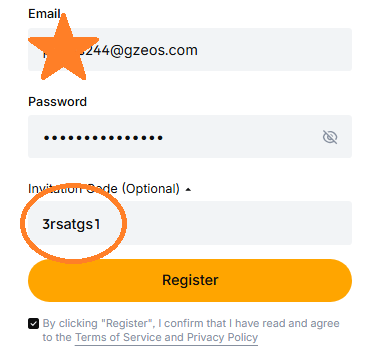 OrangeX Futures Invitation Code